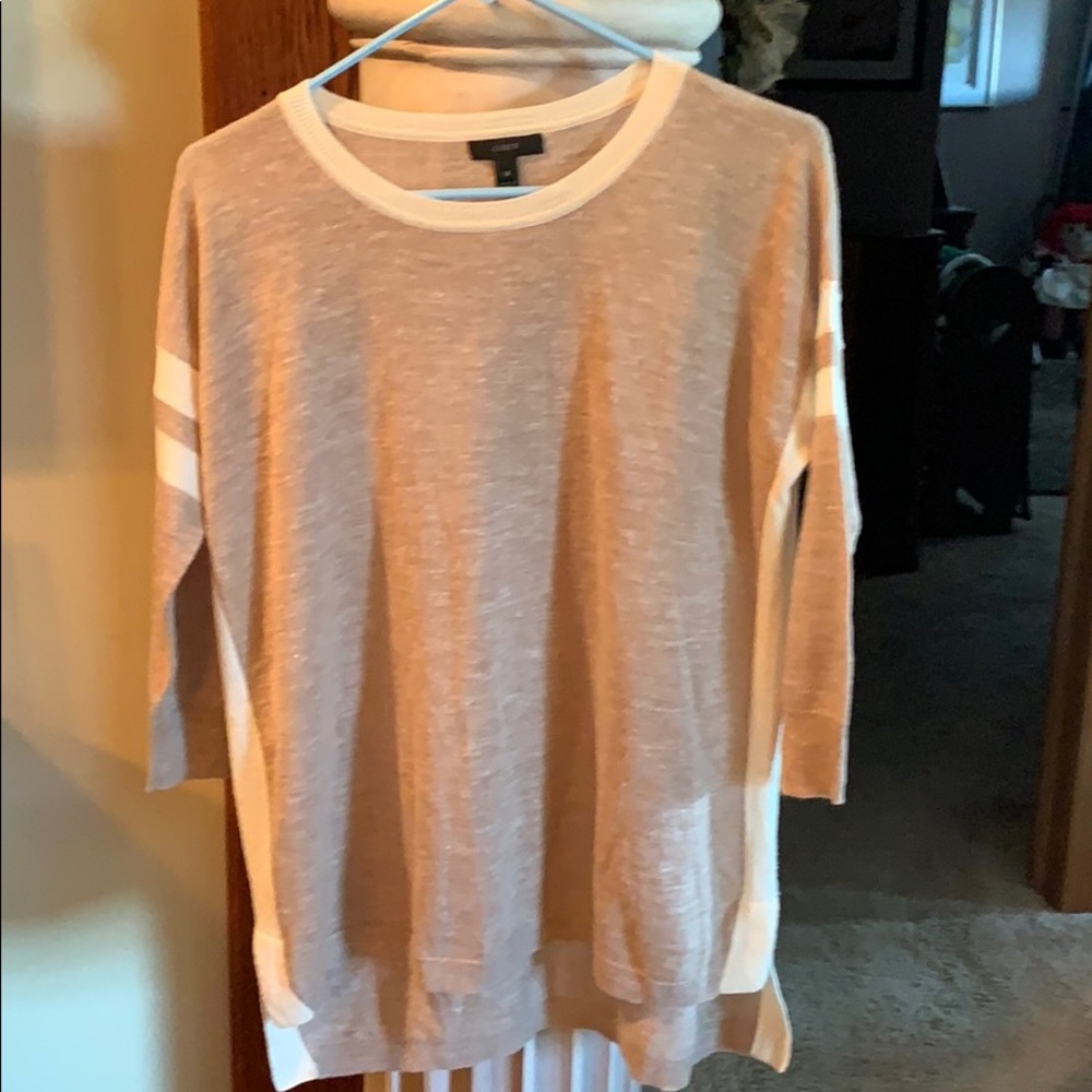J Crew jersey style sweater